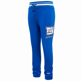 NFL NEW YORK GIANTS PRO PREP RIB FLEECE MEN'S SWEATPANT (DODGER BLUE)