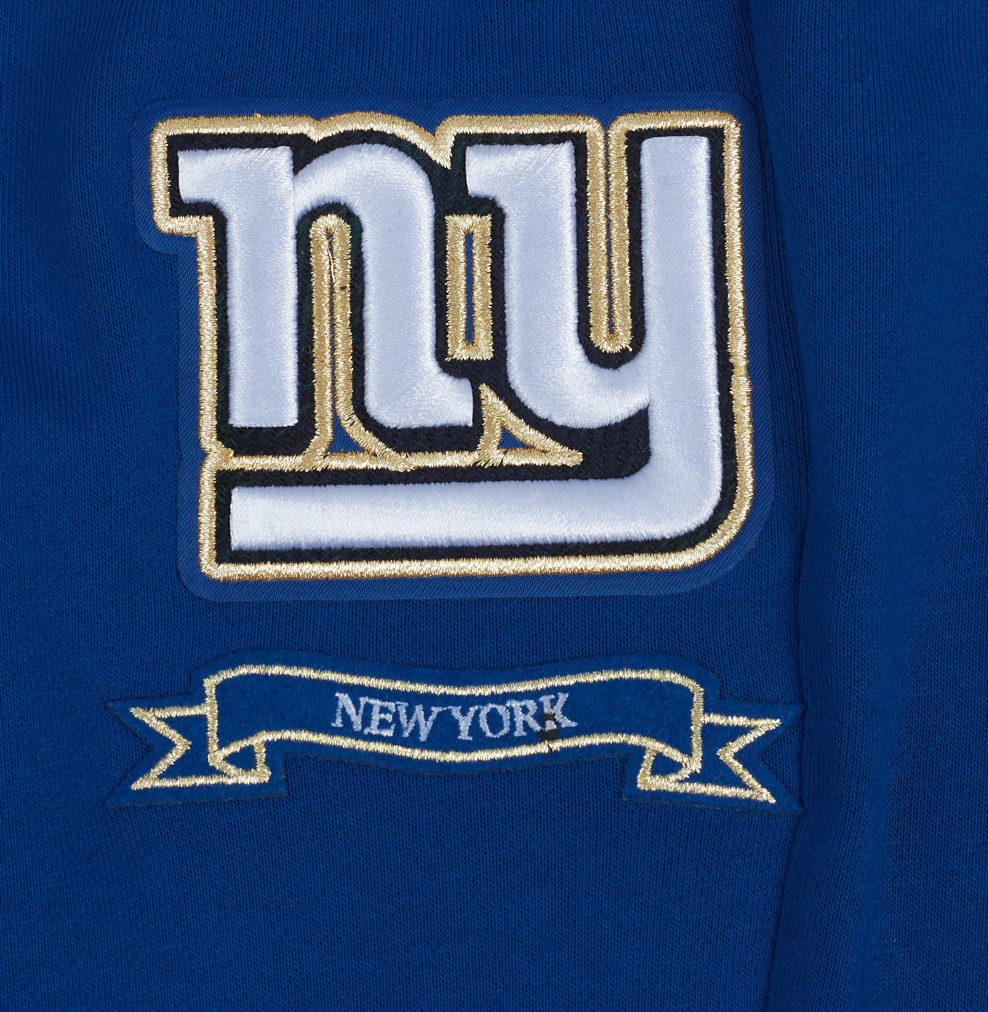 NFL NEW YORK GIANTS PRO PREP W RIB FLEECE WOMEN'S SWEATPANT (DODGER BLUE)