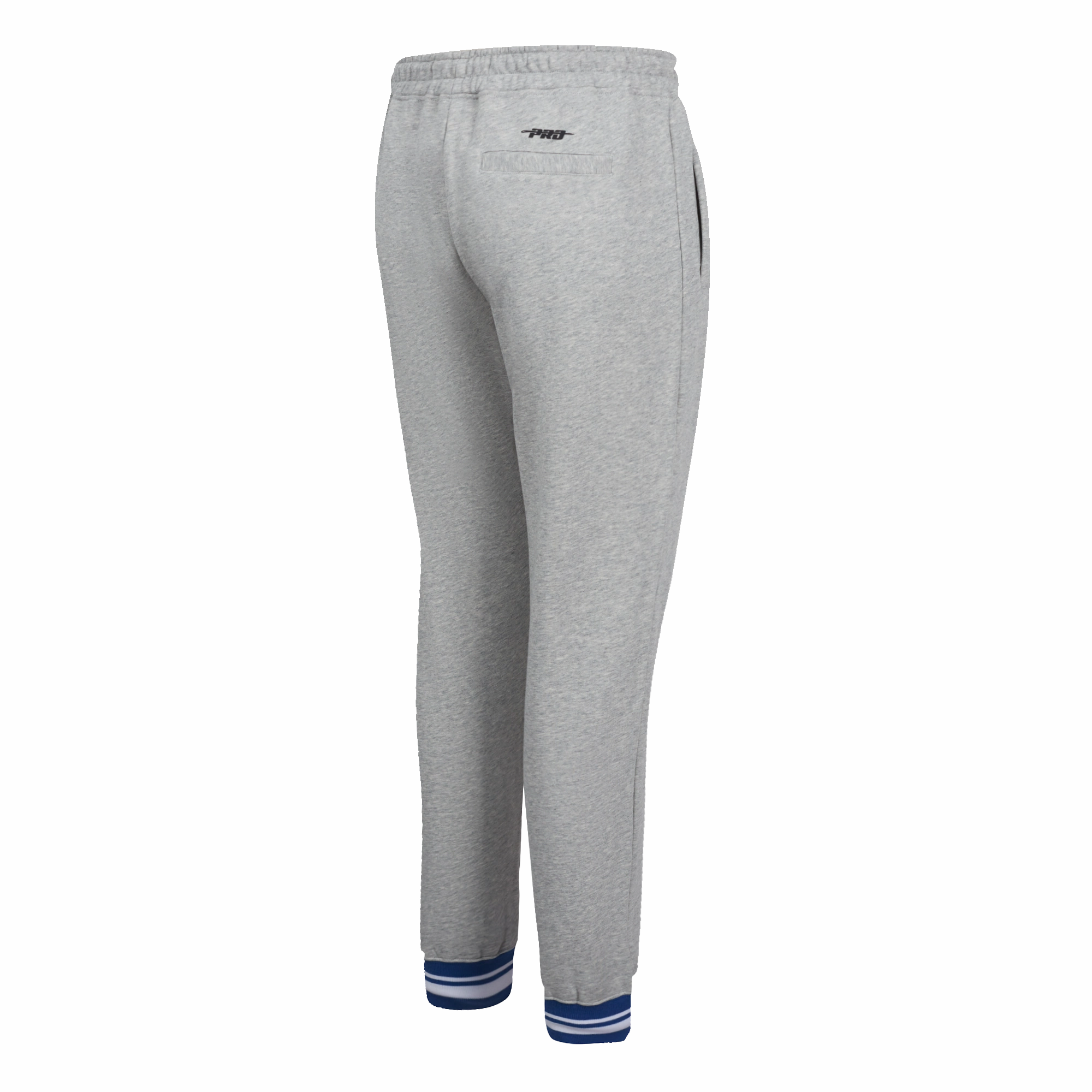 NFL NEW YORK GIANTS PRO PREP W RIB FLEECE WOMEN'S SWEATPANT (HEATHER GREY/DODGER BLUE)
