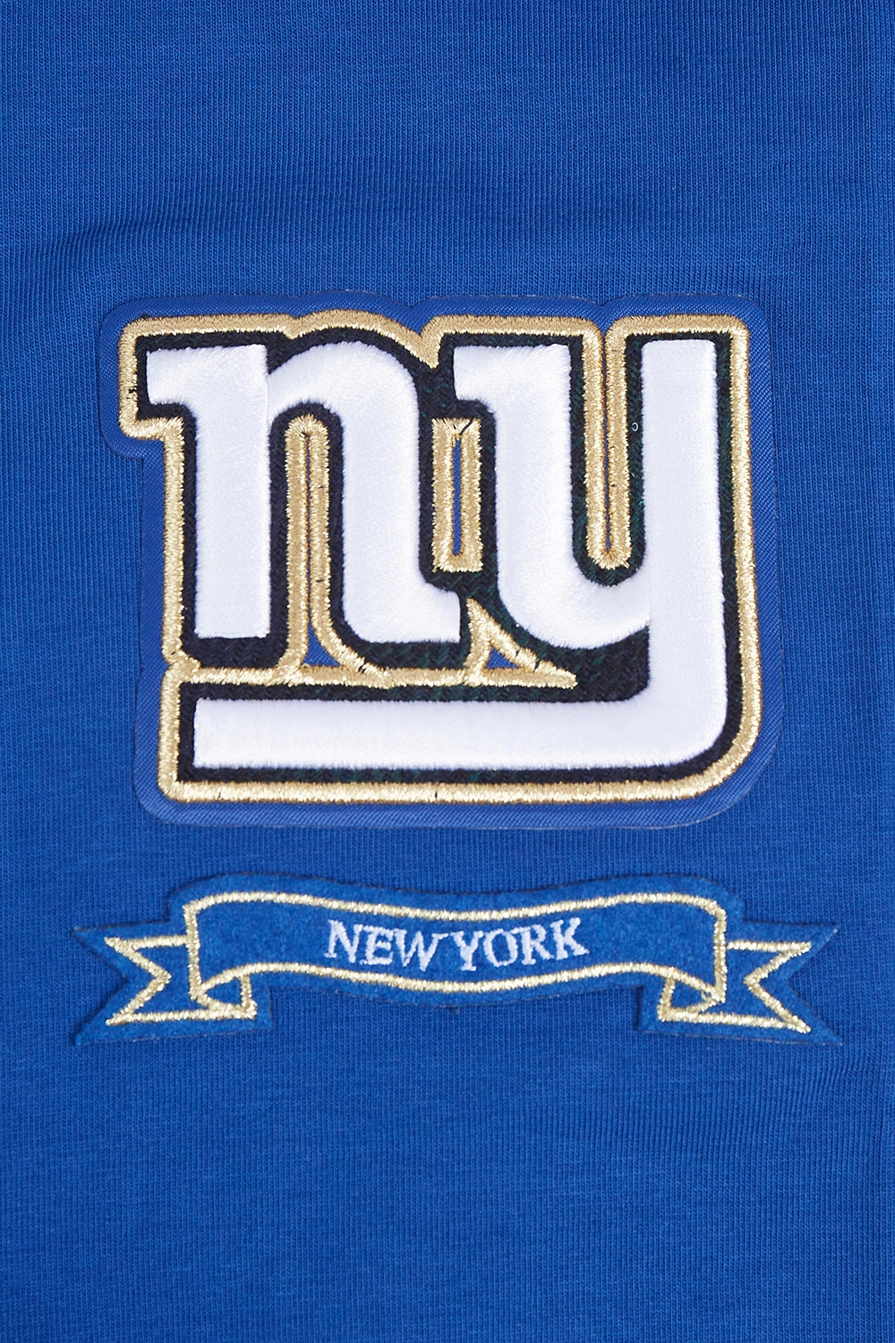 NFL NEW YORK GIANTS PRO PREP WOMEN'S HIGH WAIST JERSEY LEGGING (DODGER BLUE)