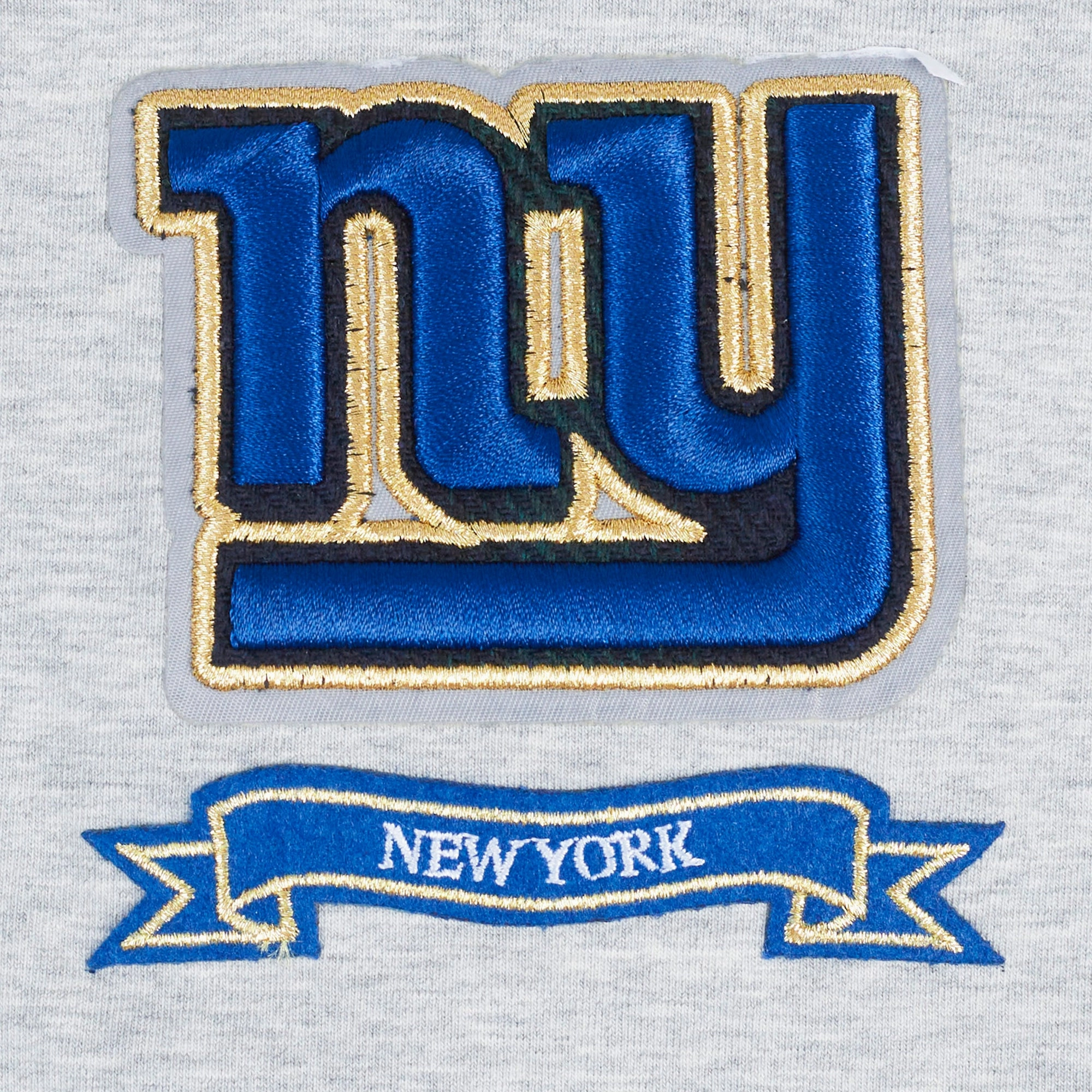 NFL NEW YORK GIANTS PRO PREP WOMEN'S HIGH WAIST JERSEY LEGGING (HEATHER GREY)
