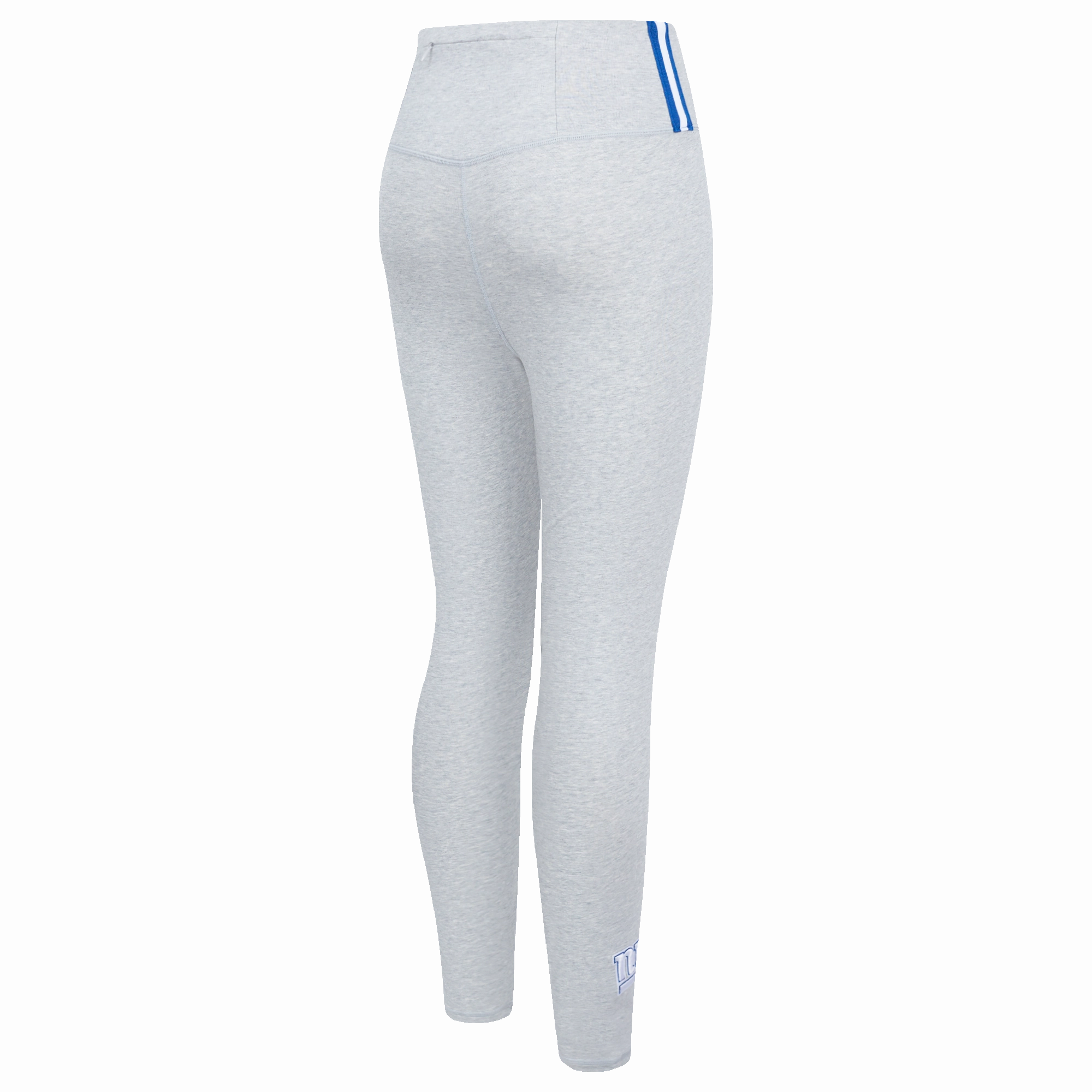 NFL NEW YORK GIANTS PRO PREP WOMEN'S HIGH WAIST JERSEY LEGGING (HEATHER GREY)