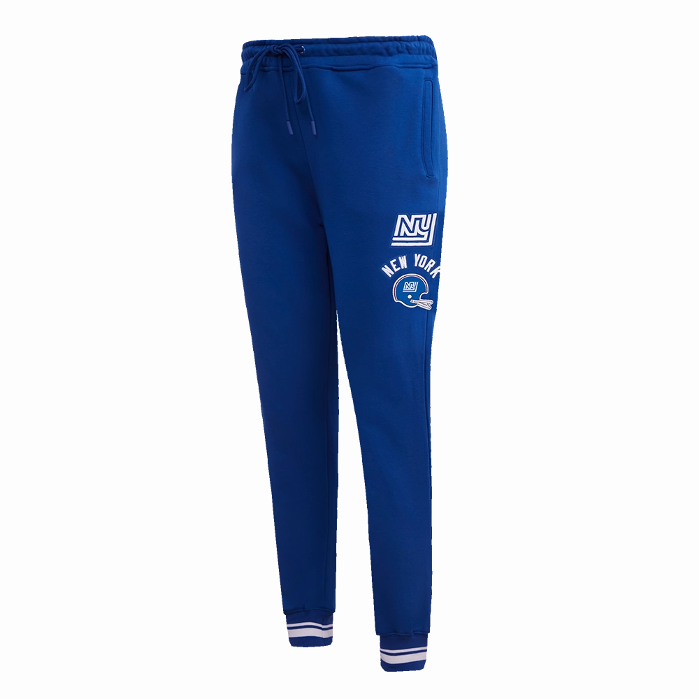 NFL NEW YORK GIANTS RETRO CLASSIC WOMEN'S RIB SWEATPANT (DODGER BLUE)