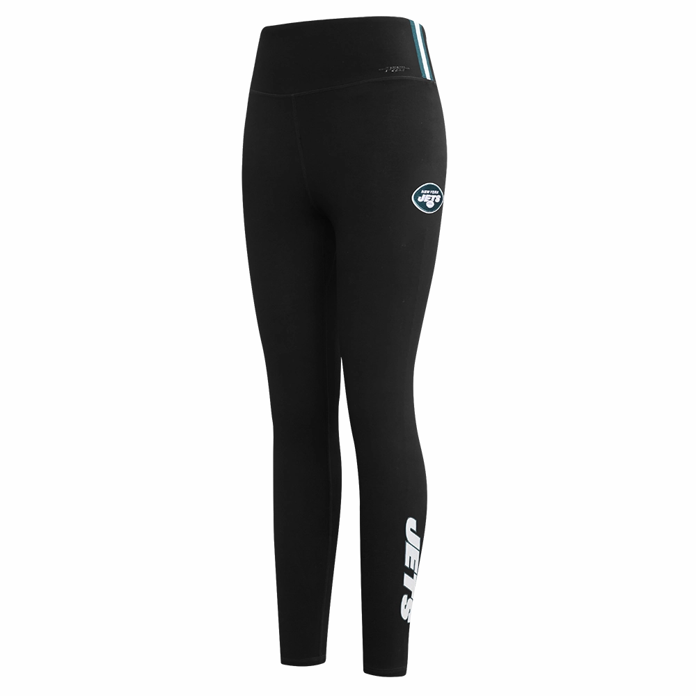 NFL NEW YORK JETS CLASSIC WOMEN'S JERSEY LEGGING (BLACK)