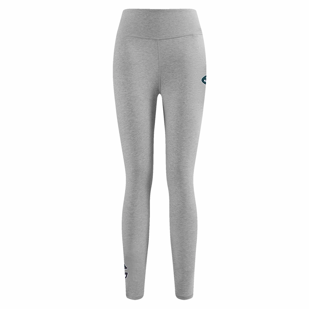 NFL NEW YORK JETS CLASSIC WOMEN'S JERSEY LEGGING (HEATHER GREY)