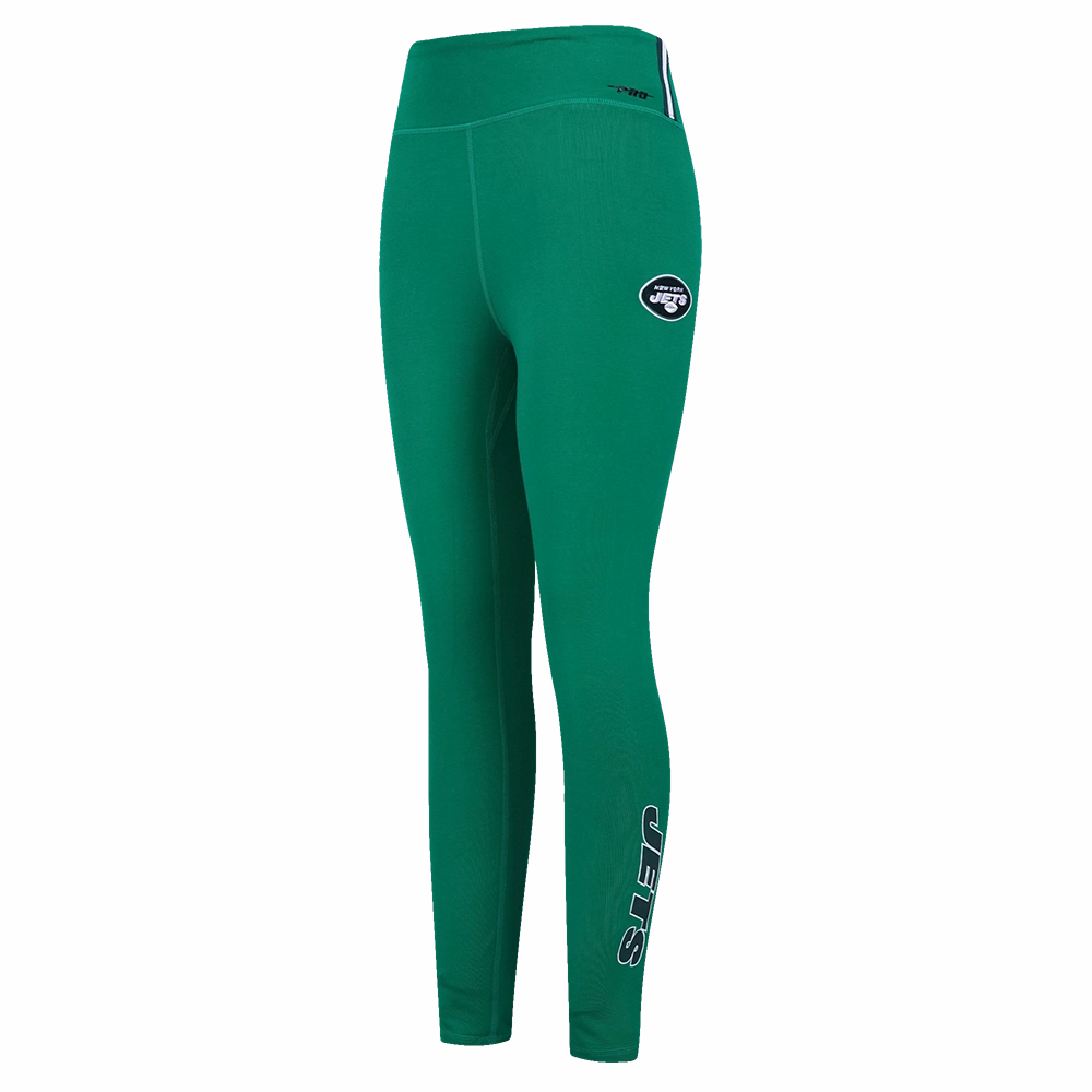 NFL NEW YORK JETS CLASSIC WOMEN'S JERSEY LEGGING (KELLY GREEN)