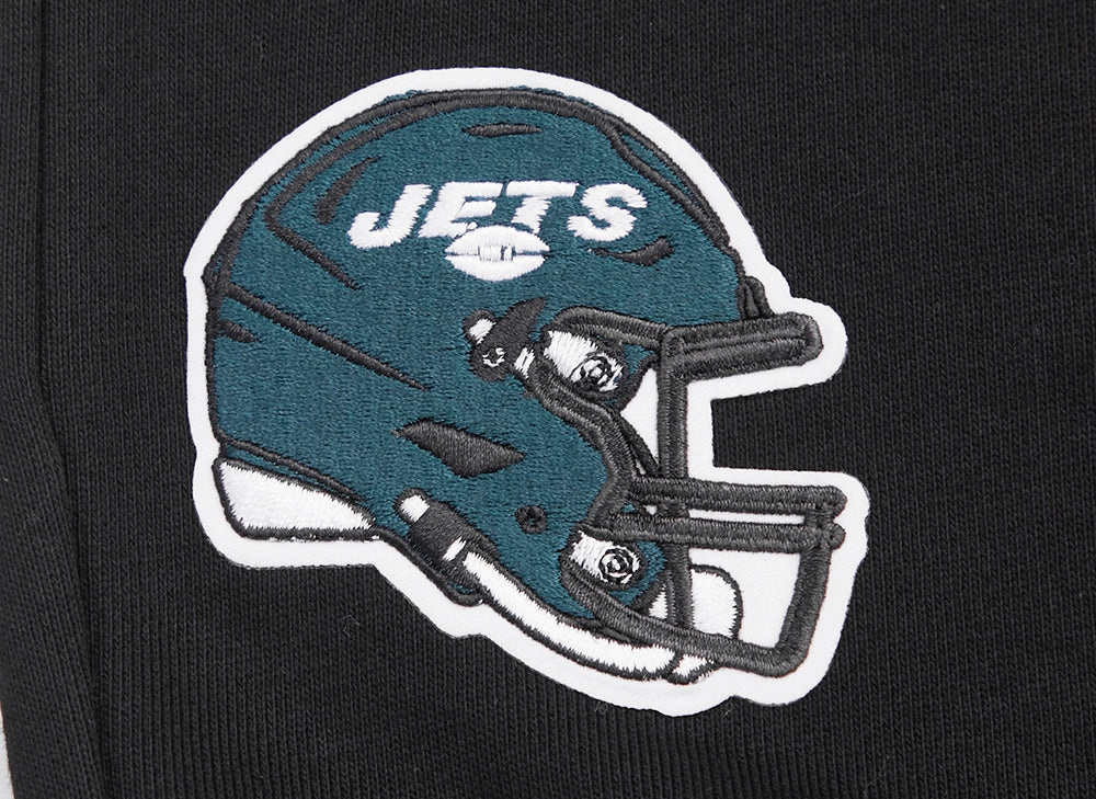 NFL NEW YORK JETS MASHUP MEN'S RIB SWEATPANT (BLACK)