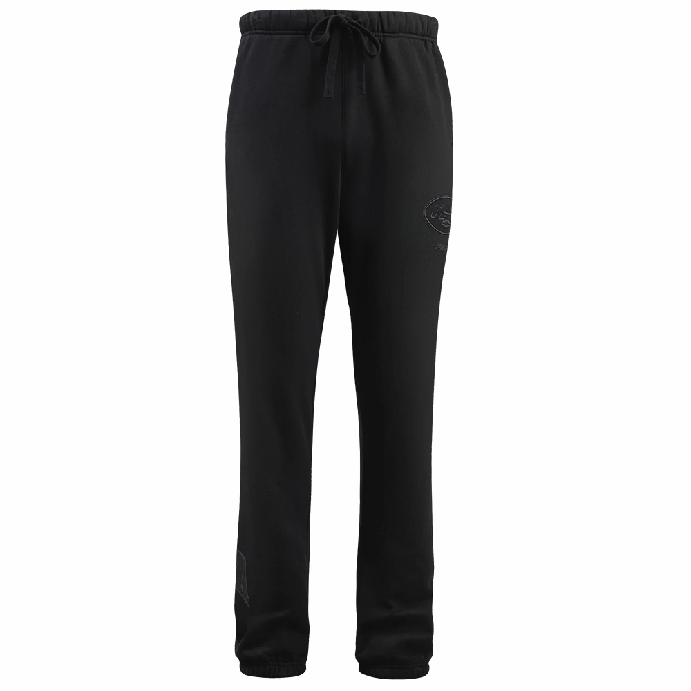 NFL NEW YORK JETS NEUTRAL FLEECE SWEATPANT (BLACK)