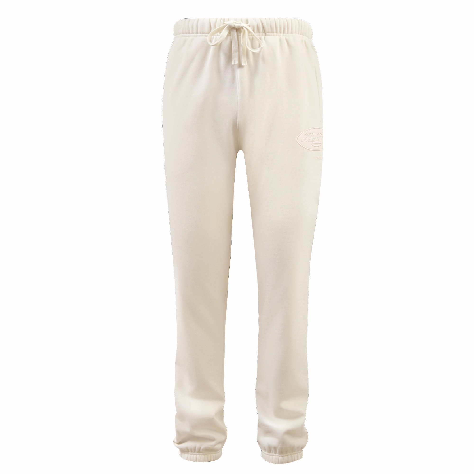 NFL NEW YORK JETS NEUTRAL FLEECE SWEATPANT (EGGSHELL)