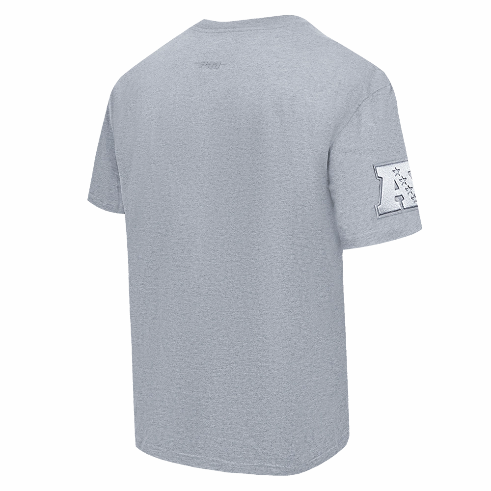 NFL NEW YORK JETS NEUTRAL MEN'S DROP SHOULDER TEE (DARK HEATHER GRAY)