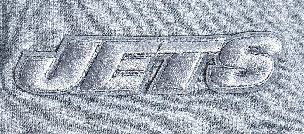 NFL NEW YORK JETS NEUTRAL MEN'S DROP SHOULDER TEE (DARK HEATHER GRAY)