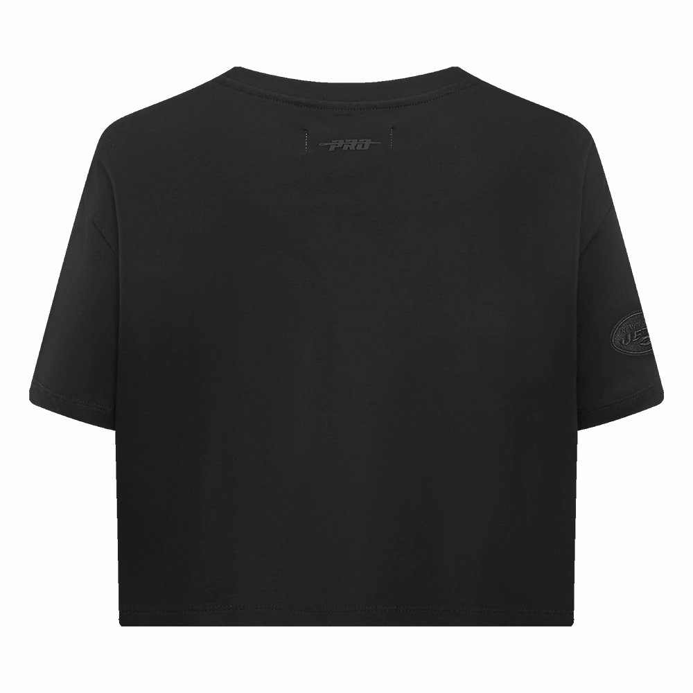 NFL NEW YORK JETS NEUTRAL WOMEN'S BOXY TEE (BLACK)