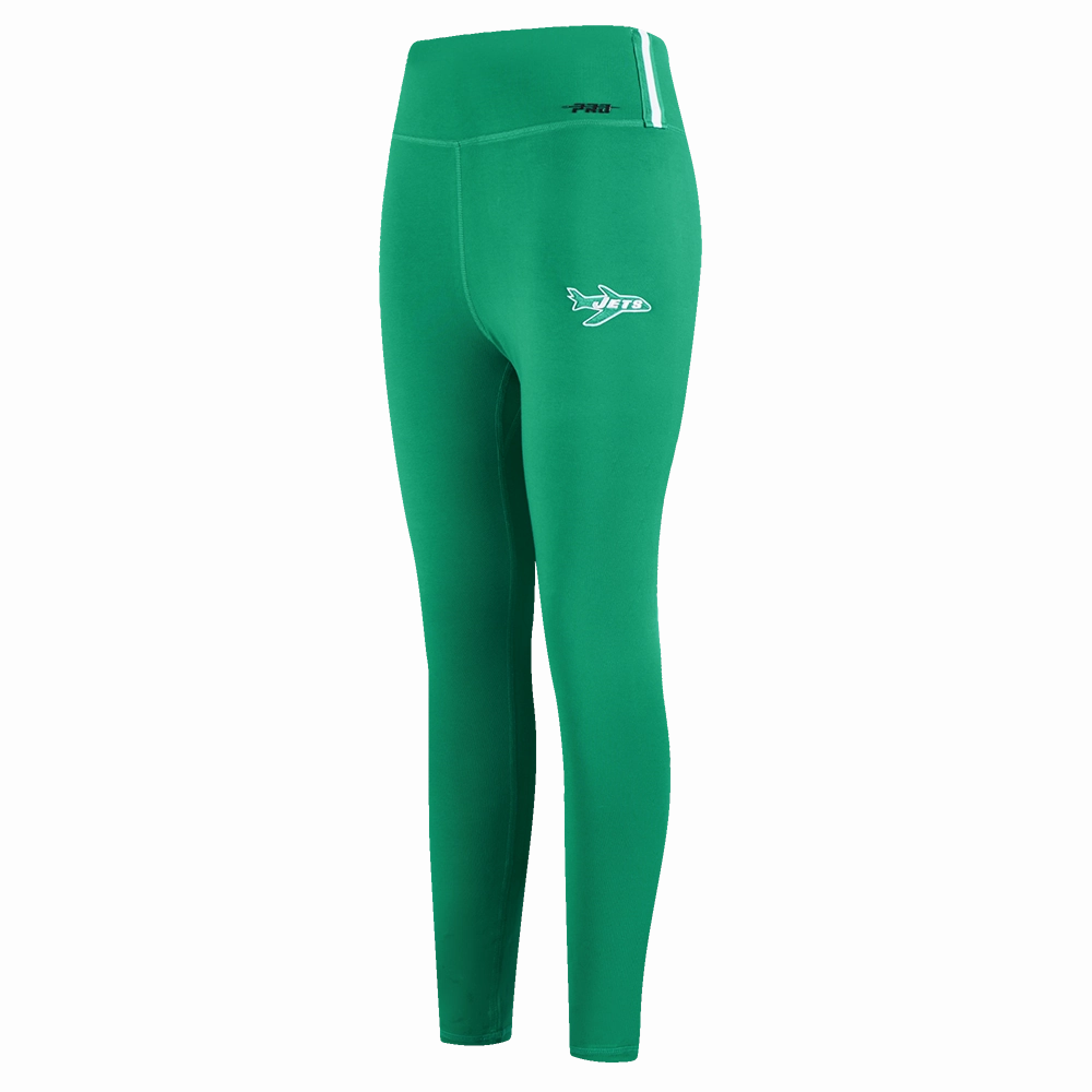 NFL NEW YORK JETS RETRO CLASSIC WOMEN'S JERSEY LEGGING (KELLY GREEN)