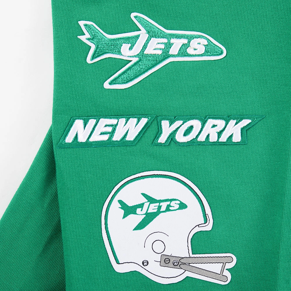 NFL NEW YORK JETS RETRO CLASSIC WOMEN'S JERSEY LEGGING (KELLY GREEN)