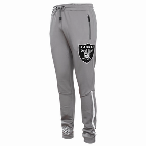 NFL OAKLAND RAIDERS CLASSIC MEN'S DK TRACK PANT (GRAY)