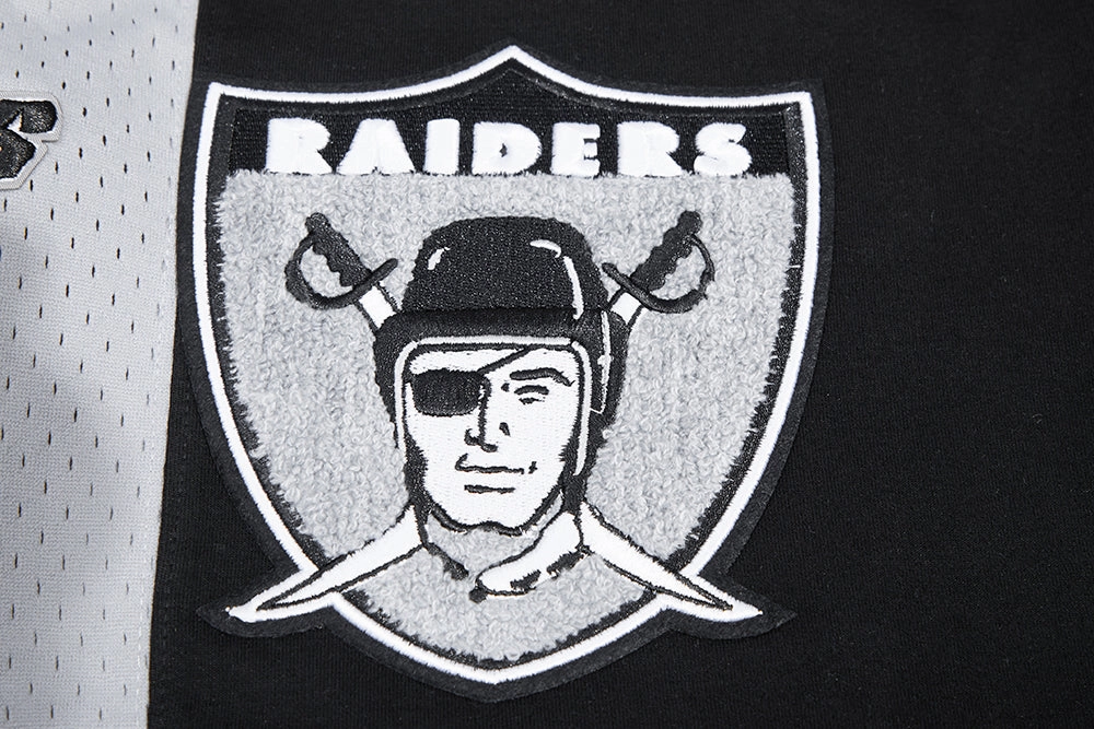 NFL OAKLAND RAIDERS RETRO CLASSIC MEN'S 2.0 SHORT (BLACK/GREY)