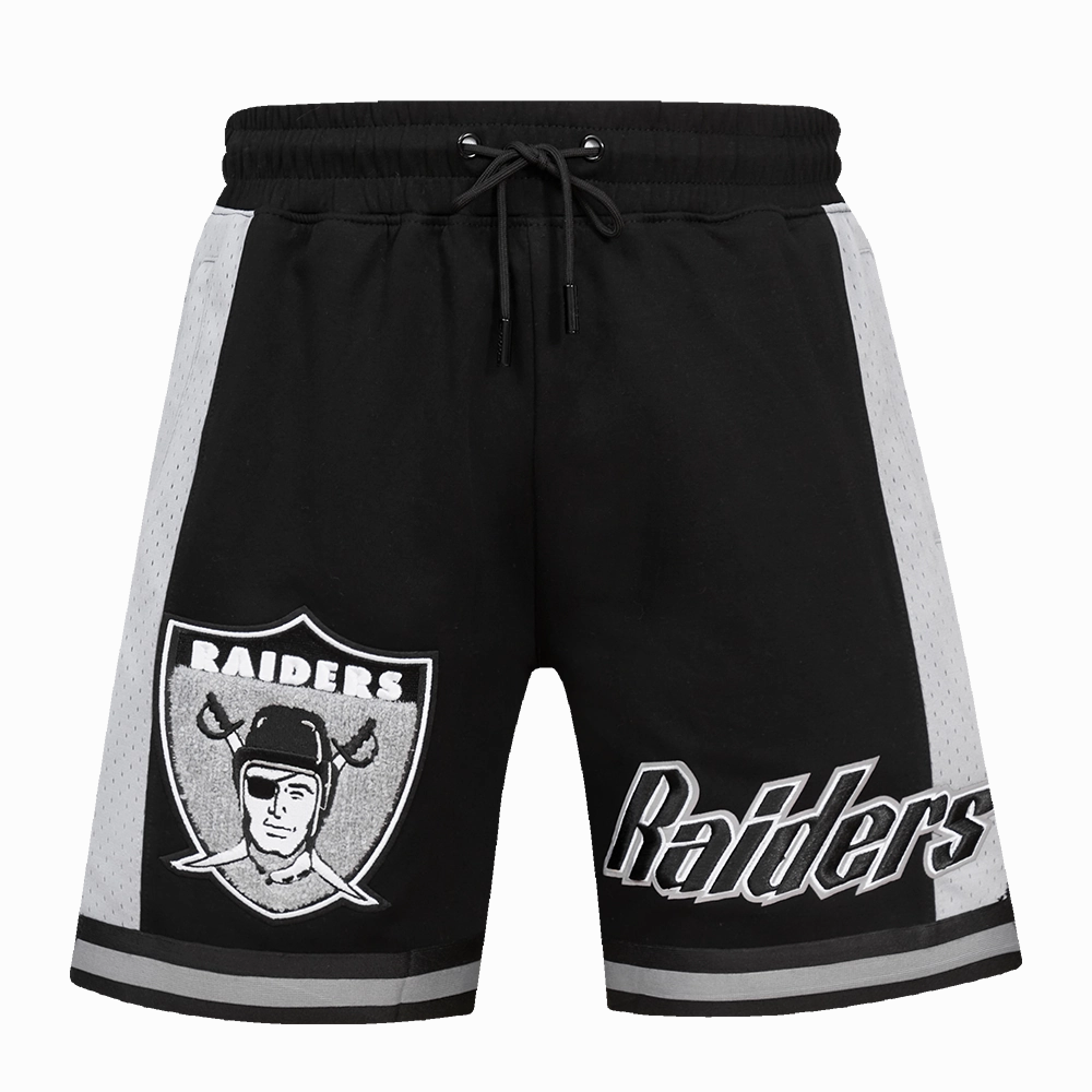 NFL OAKLAND RAIDERS RETRO CLASSIC MEN'S 2.0 SHORT (BLACK/GREY)