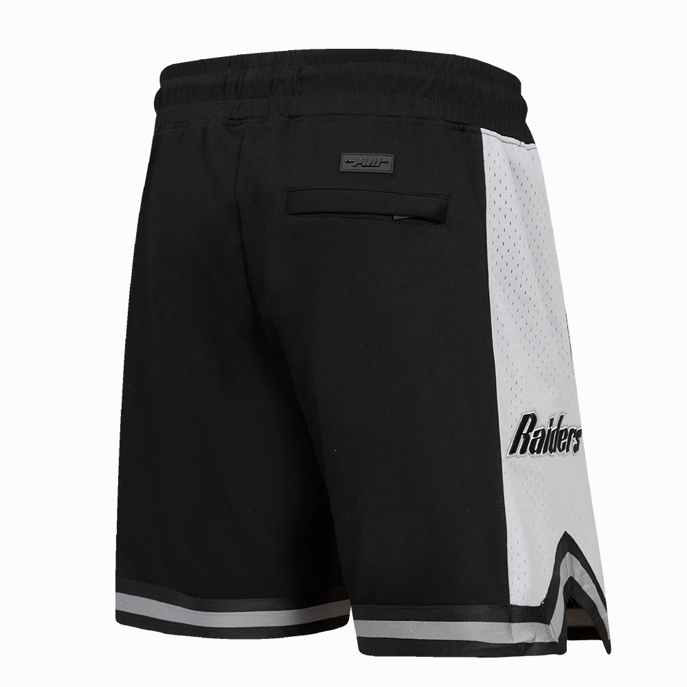 NFL OAKLAND RAIDERS RETRO CLASSIC MEN'S 2.0 SHORT (BLACK/GREY)