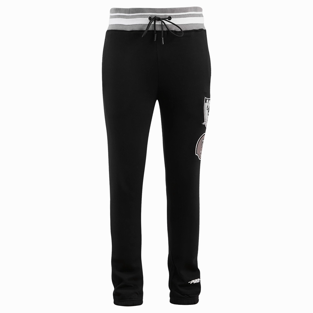 NFL OAKLAND RAIDERS RETRO CLASSIC MEN'S SWEATPANT (BLACK/GREY)