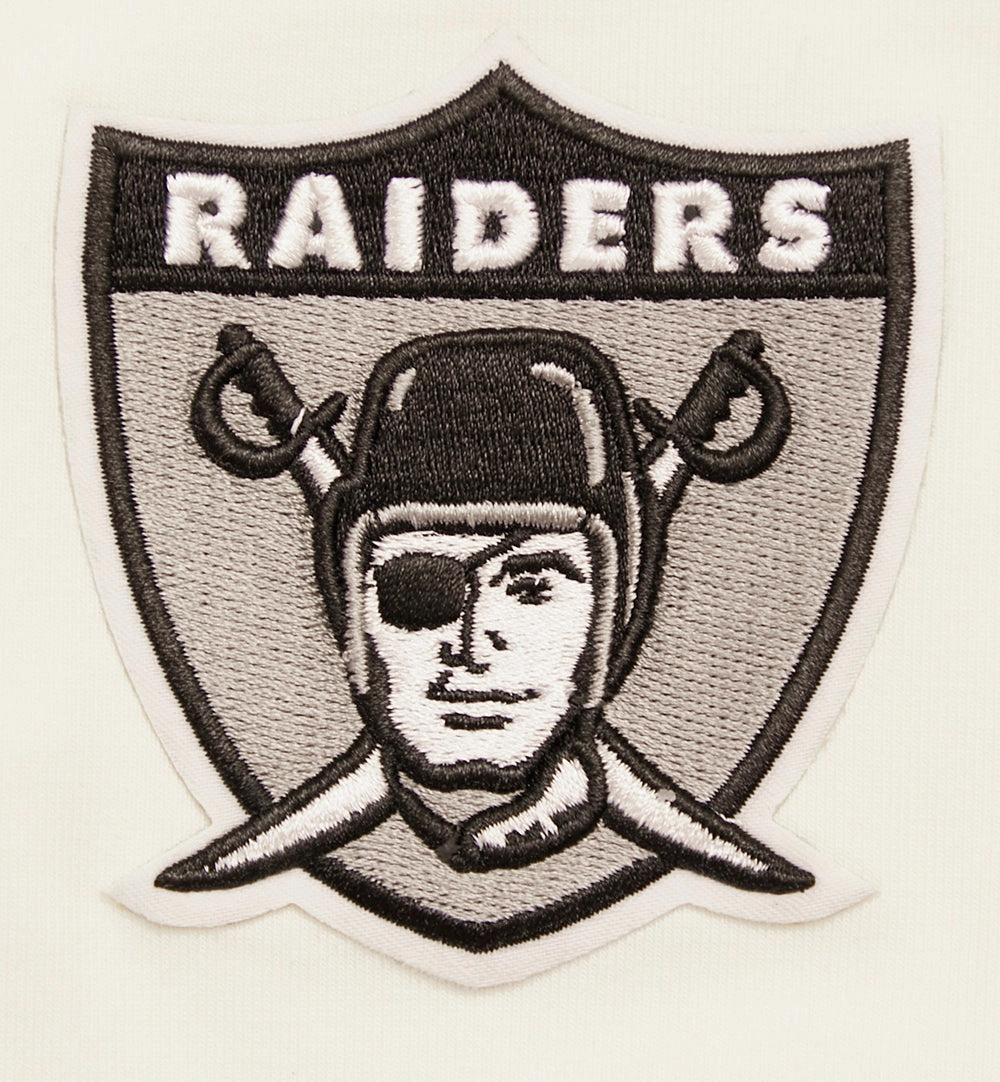 NFL OAKLAND RAIDERS RETRO CLASSIC WOMEN'S JERSEY LEGGING (EGGSHELL)