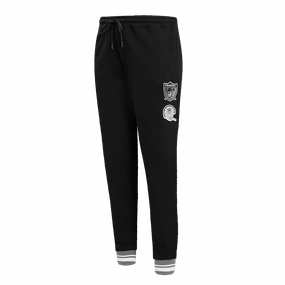 NFL OAKLAND RAIDERS RETRO CLASSIC WOMEN'S SWEATPANT (BLACK/GREY)