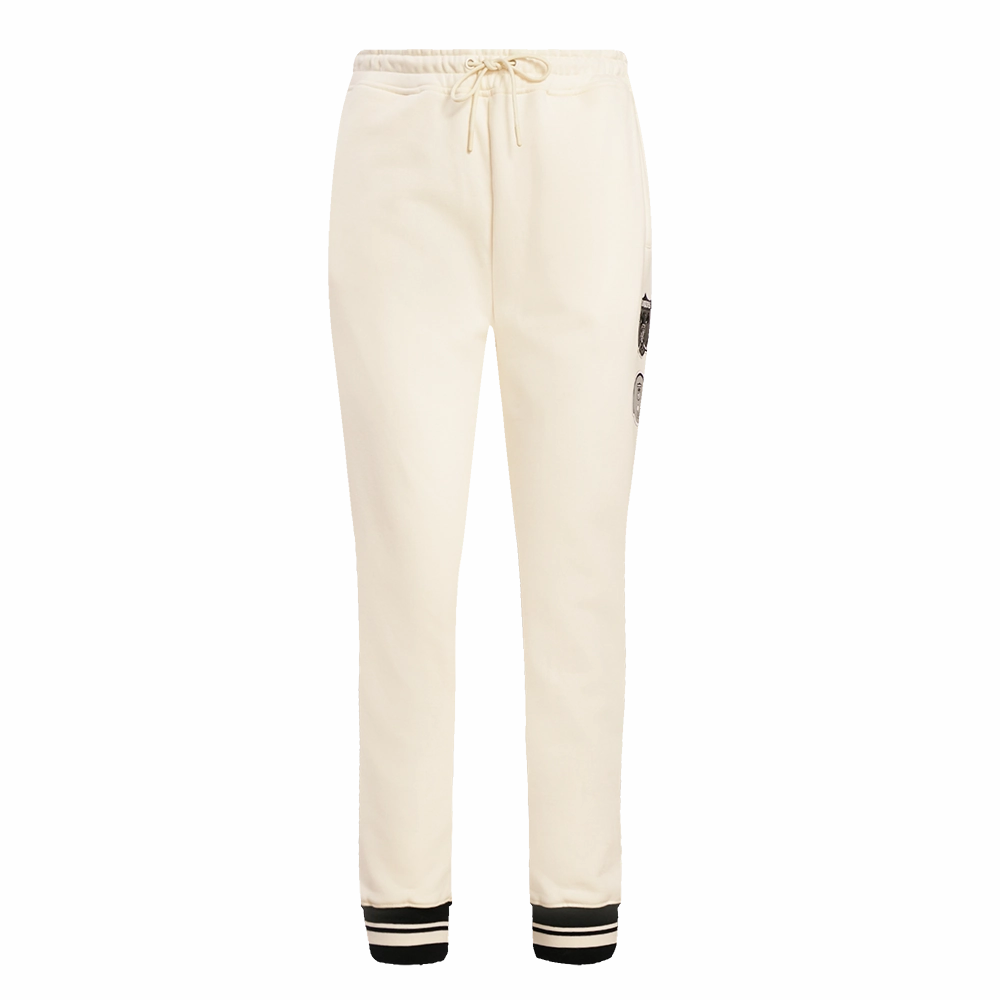 NFL OAKLAND RAIDERS RETRO CLASSIC WOMEN'S SWEATPANT (EGGSHELL/ BLACK)