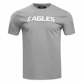 NFL PHILADELPHIA EAGLES CLASSIC CHENILLE MEN'S   TEE (GRAY)