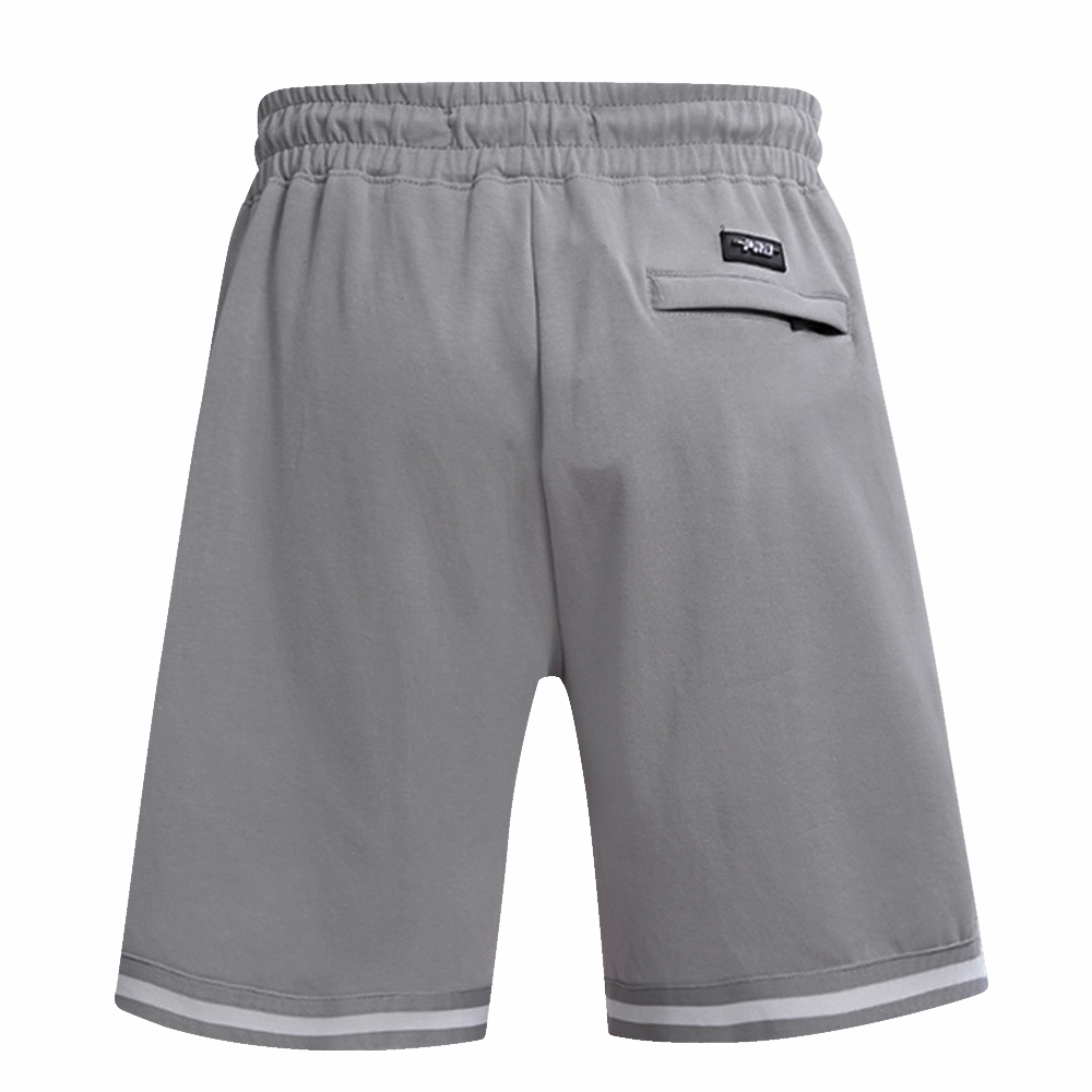 NFL PHILADELPHIA EAGLES CLASSIC CHENILLE MEN'S DOUBLE KNIT SHORT (GRAY)