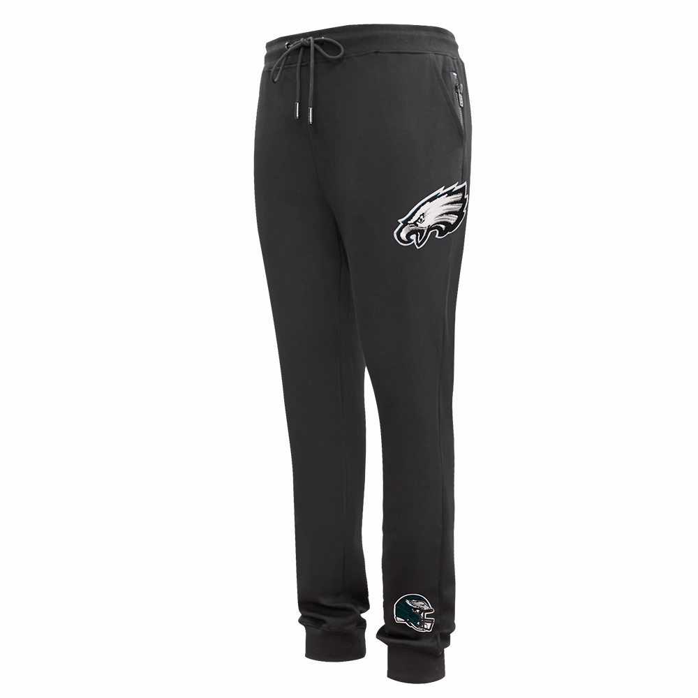 NFL PHILADELPHIA EAGLES CLASSIC CHENILLE MEN'S JOGGER (BLACK)