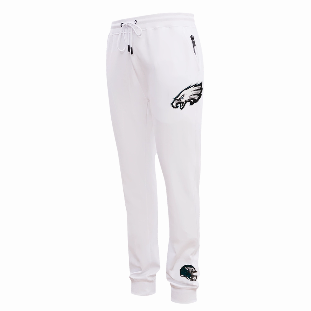 NFL PHILADELPHIA EAGLES CLASSIC CHENILLE MEN'S JOGGER (WHITE)