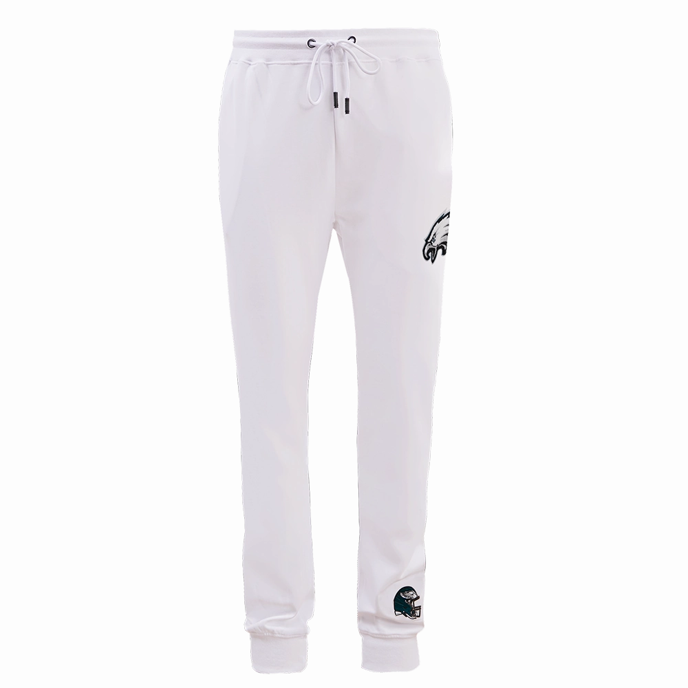 NFL PHILADELPHIA EAGLES CLASSIC CHENILLE MEN'S JOGGER (WHITE)