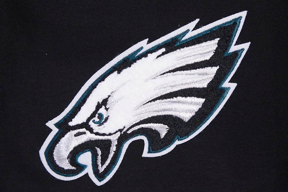 NFL PHILADELPHIA EAGLES CLASSIC CHENILLE MEN'S SHORT (BLACK)