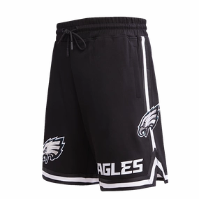 NFL PHILADELPHIA EAGLES CLASSIC CHENILLE MEN'S SHORT (BLACK)