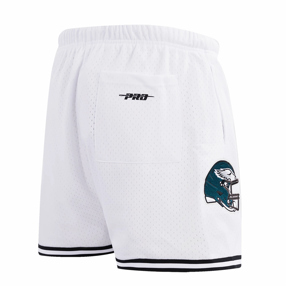 NFL PHILADELPHIA EAGLES CLASSIC MEN'S MESH SHORT (WHITE/BLACK/WHITE)