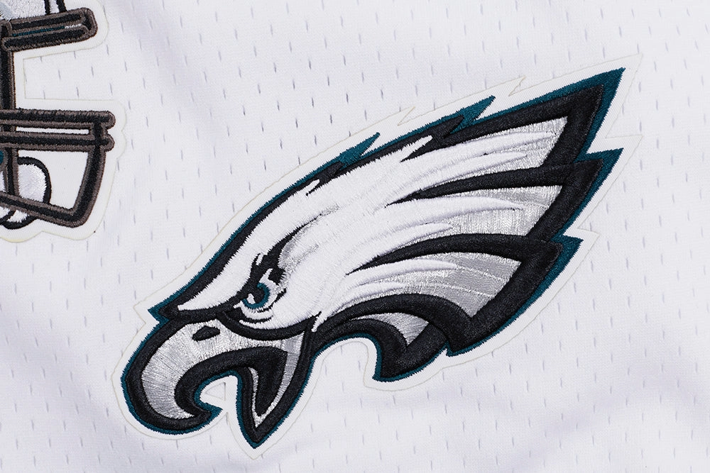 NFL PHILADELPHIA EAGLES CLASSIC MEN'S MESH SHORT (WHITE/BLACK/WHITE)