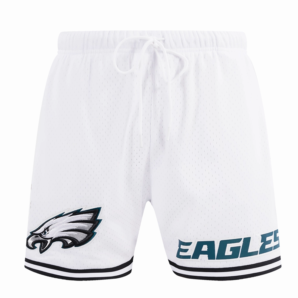 NFL PHILADELPHIA EAGLES CLASSIC MEN'S MESH SHORT (WHITE/BLACK/WHITE)
