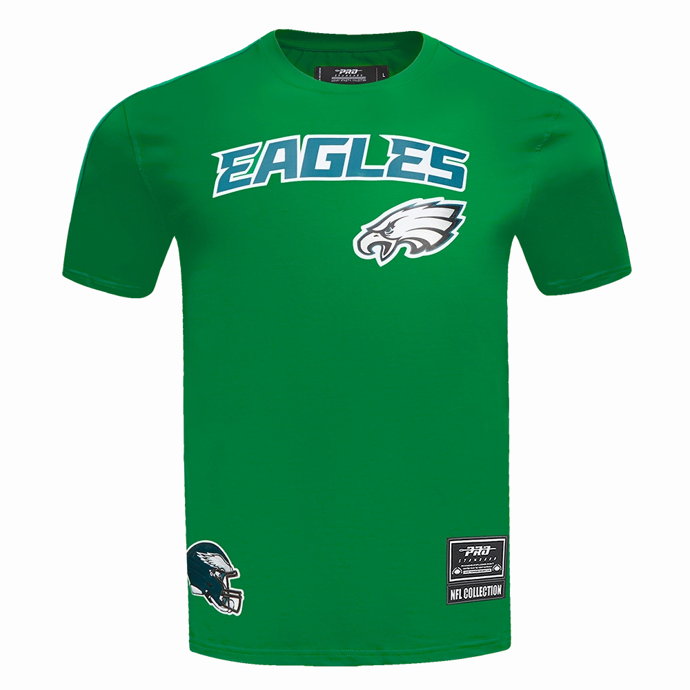 NFL PHILADELPHIA EAGLES CLASSIC MESH STRIPED MEN'S TEE (KELLY GREEN)