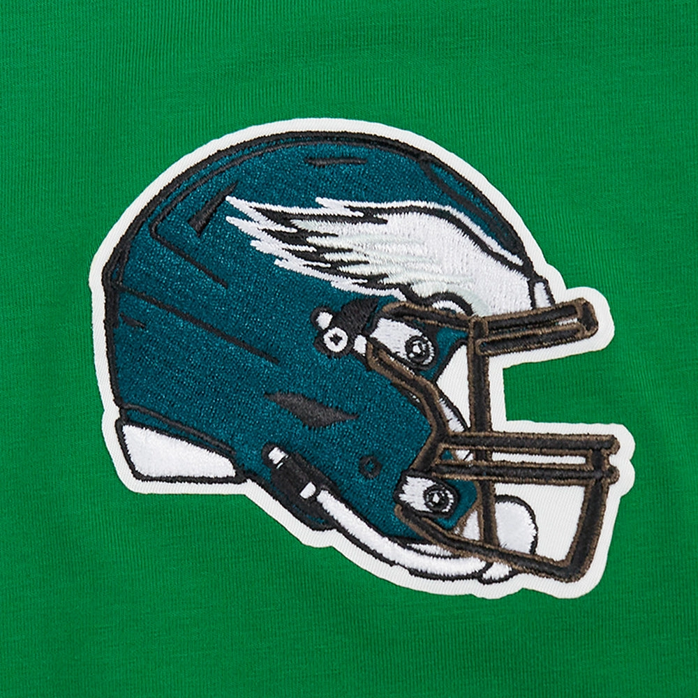 NFL PHILADELPHIA EAGLES CLASSIC MESH STRIPED MEN'S TEE (KELLY GREEN)