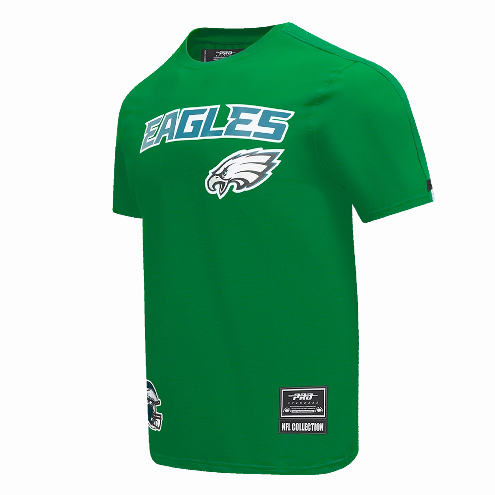 NFL PHILADELPHIA EAGLES CLASSIC MESH STRIPED MEN'S TEE (KELLY GREEN)