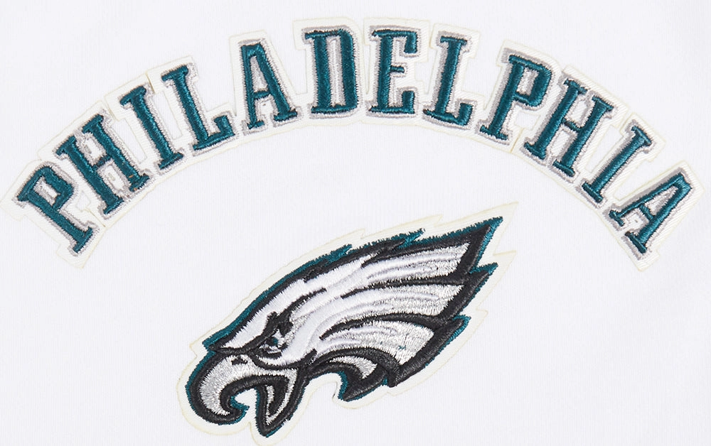 NFL PHILADELPHIA EAGLES CLASSIC WOMEN'S FLEECE SHORT (WHITE)