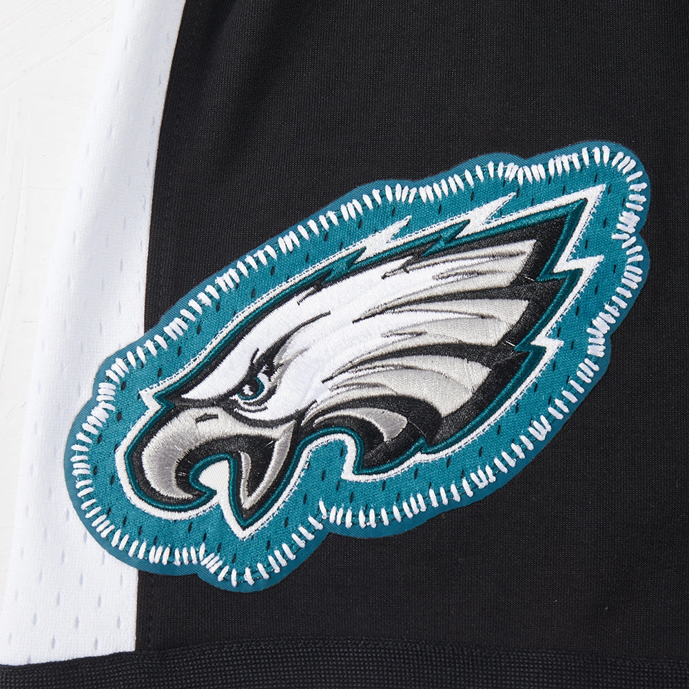 NFL PHILADELPHIA EAGLES DIY PICK STITCH MEN'S DOUBLE KNIT 2.0 SHORT (BLACK)