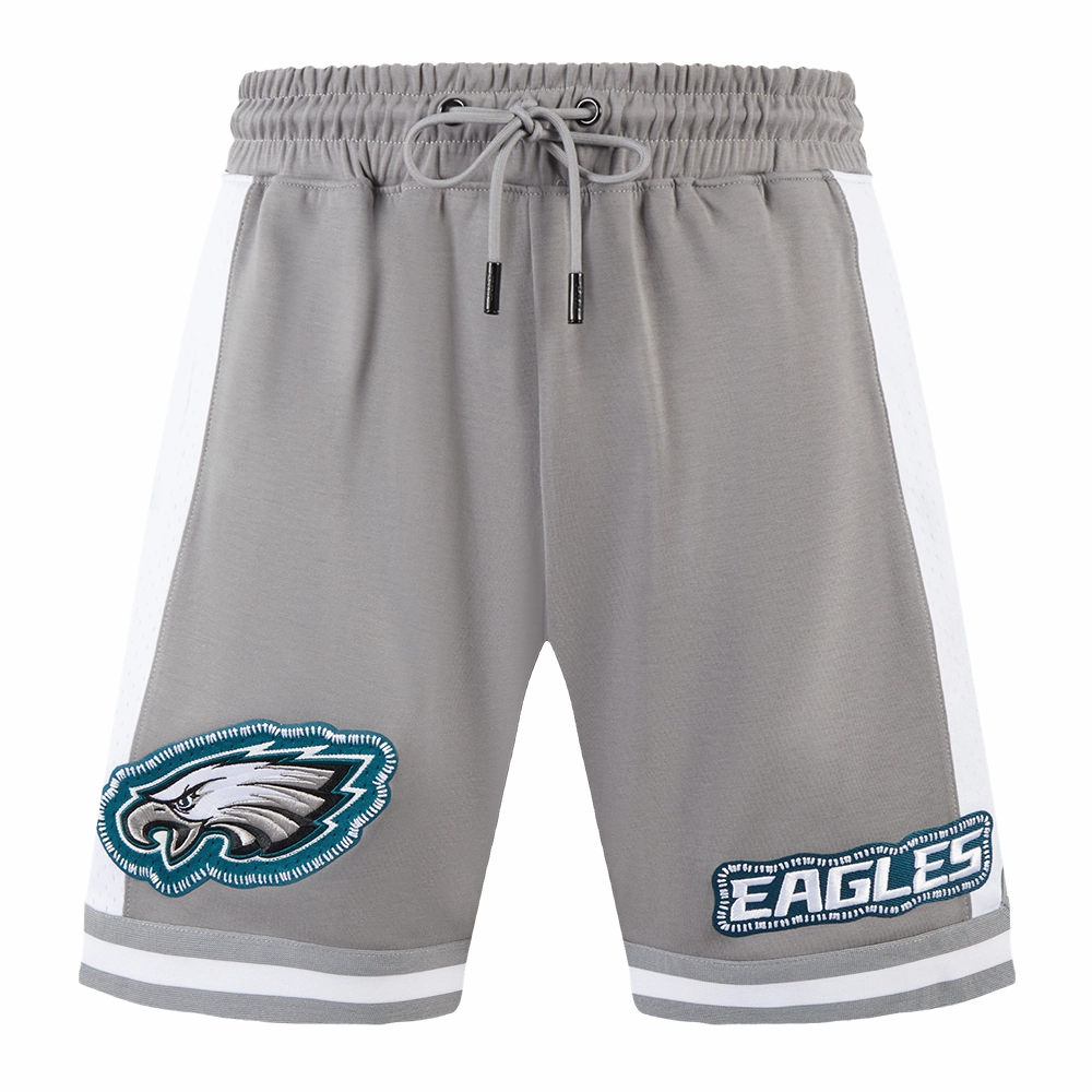 NFL PHILADELPHIA EAGLES DIY PICK STITCH MEN'S DOUBLE KNIT 2.0 SHORT (GRAY)