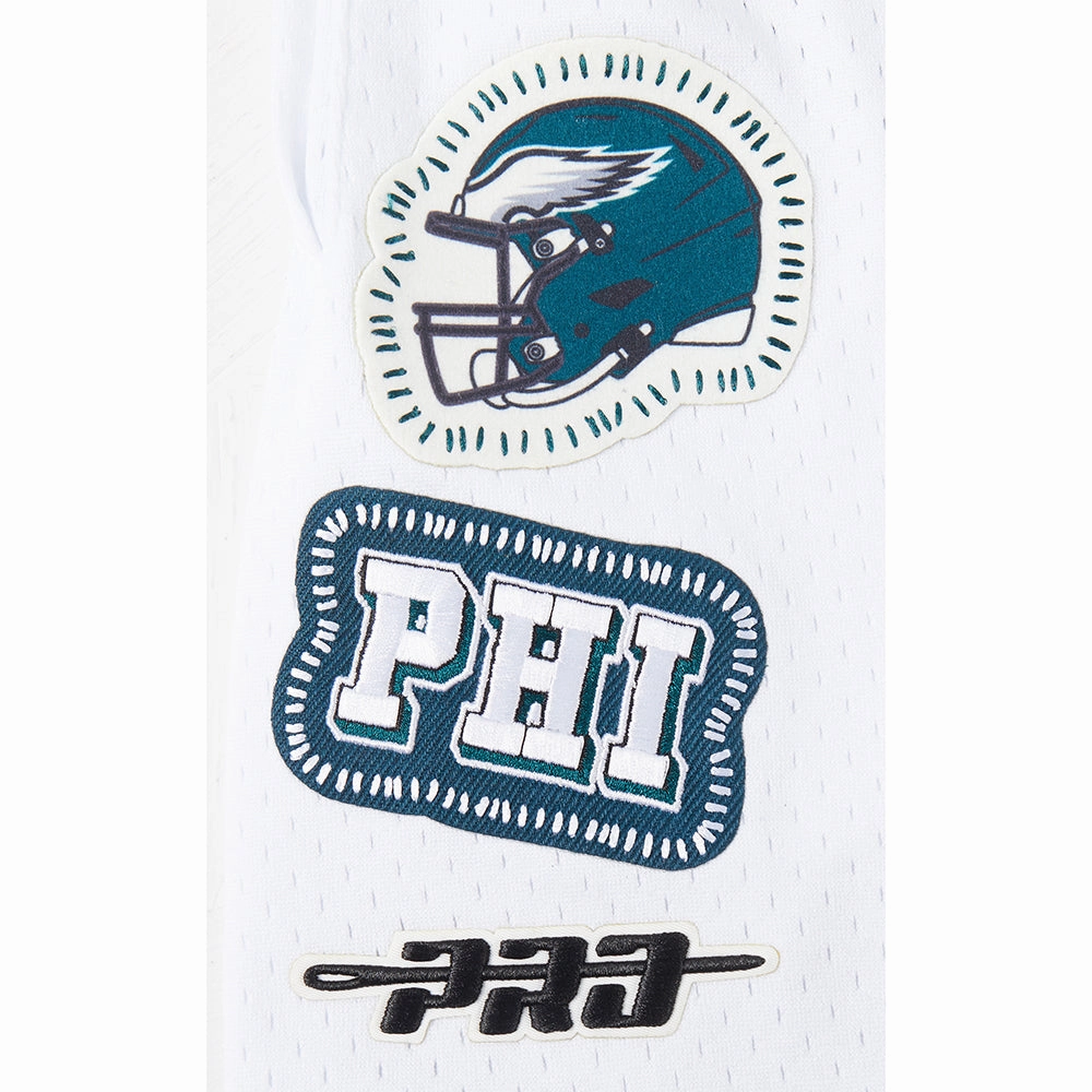 NFL PHILADELPHIA EAGLES DIY PICK STITCH MEN'S DOUBLE KNIT 2.0 SHORT (GRAY)
