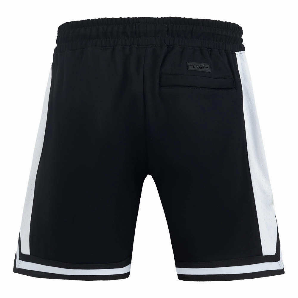 NFL PHILADELPHIA EAGLES JALEN HURTS #1 CLASSIC MEN'S DOUBLE KNIT 2.0 SHORT (BLACK)