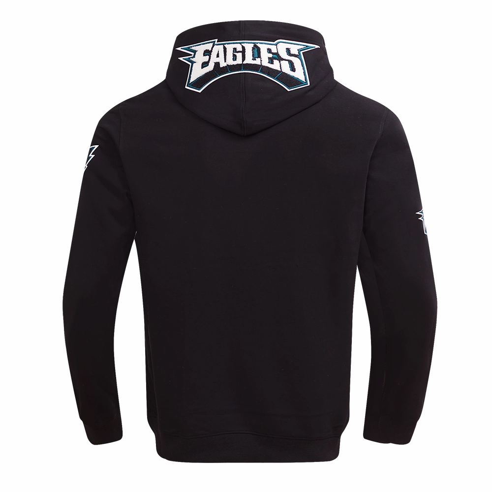 NFL PHILADELPHIA EAGLES JALEN HURTS #1 MEN'S PULLOVER HOODIE (BLACK)