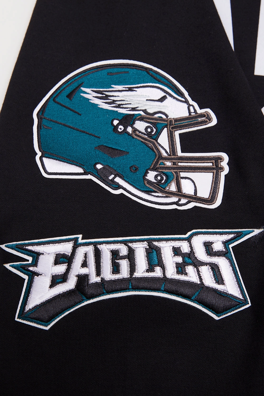 NFL PHILADELPHIA EAGLES JALEN HURTS #1 MEN'S PULLOVER HOODIE (BLACK)
