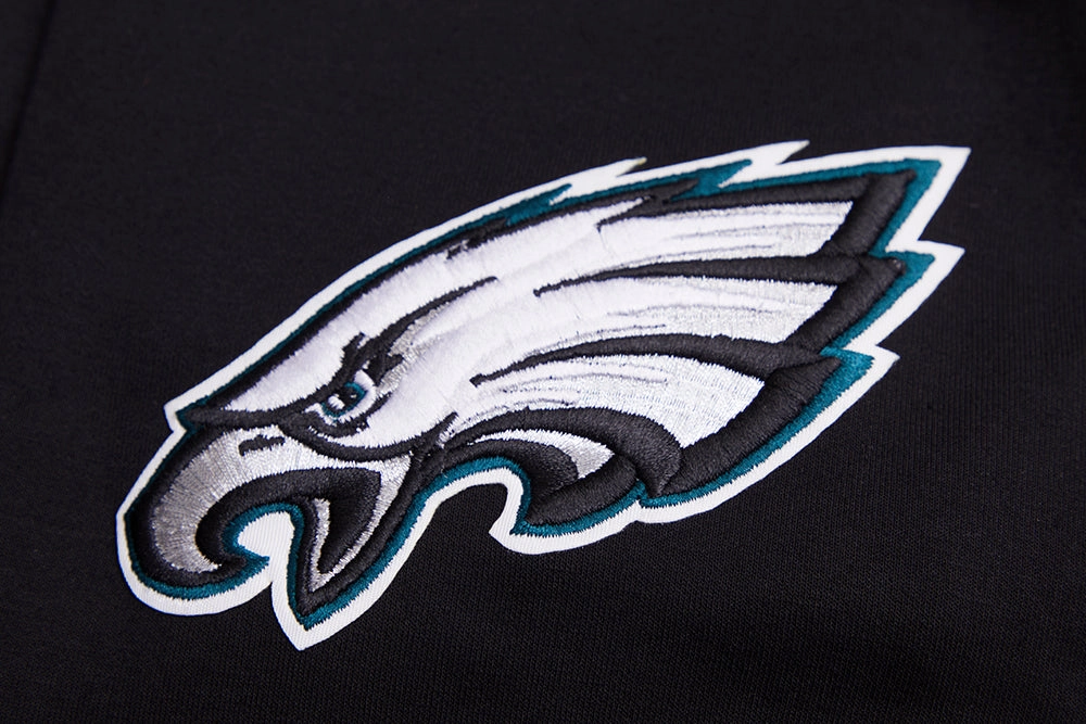 NFL PHILADELPHIA EAGLES JALEN HURTS #1 MEN'S PULLOVER HOODIE (BLACK)