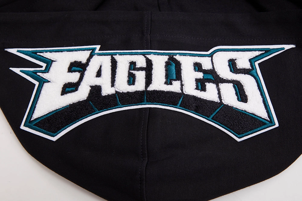 NFL PHILADELPHIA EAGLES JALEN HURTS #1 MEN'S PULLOVER HOODIE (BLACK)