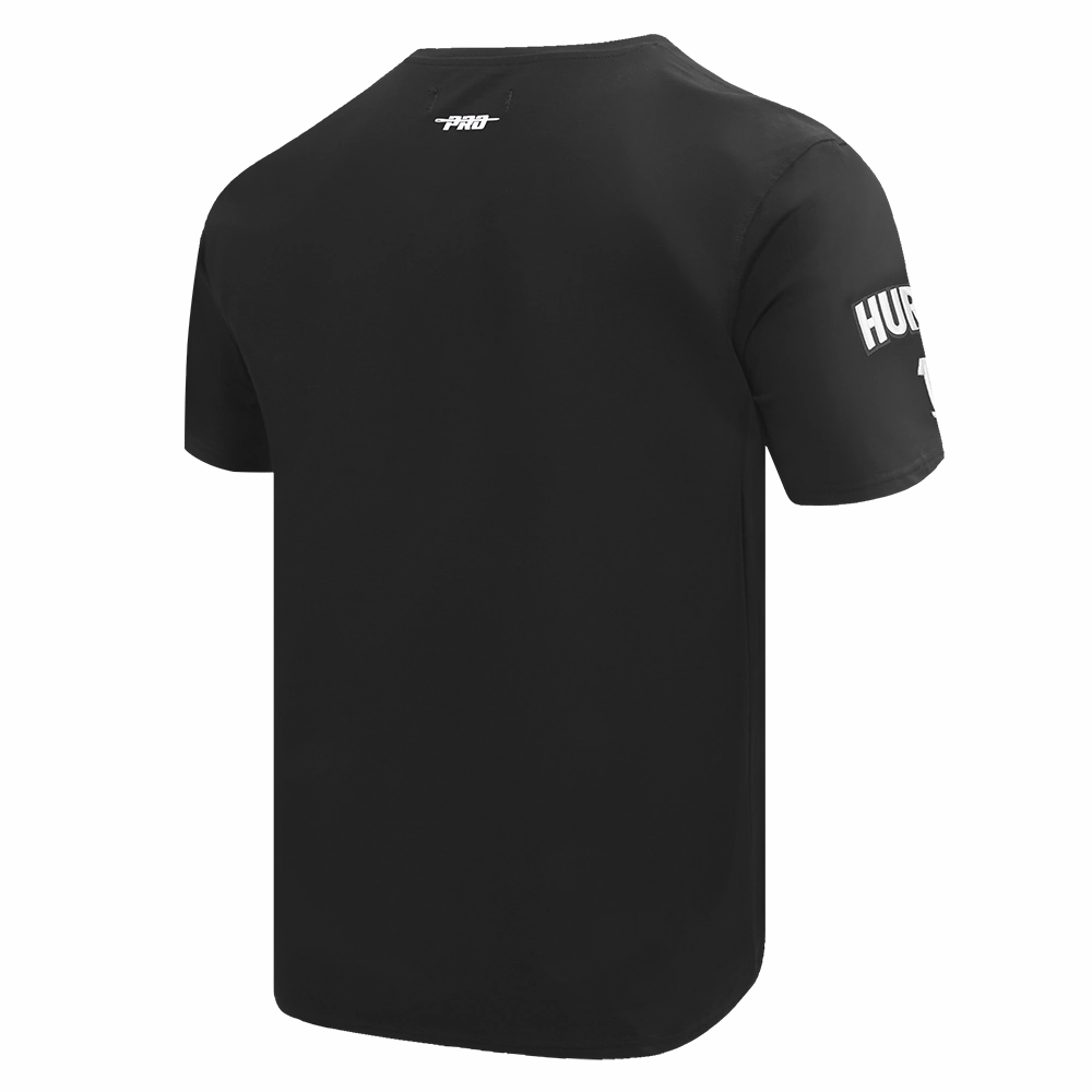 NFL PHILADELPHIA EAGLES JALEN HURTS #1 REMIX AVATAR MEN'S SINGLE JERSEY TEE (BLACK)