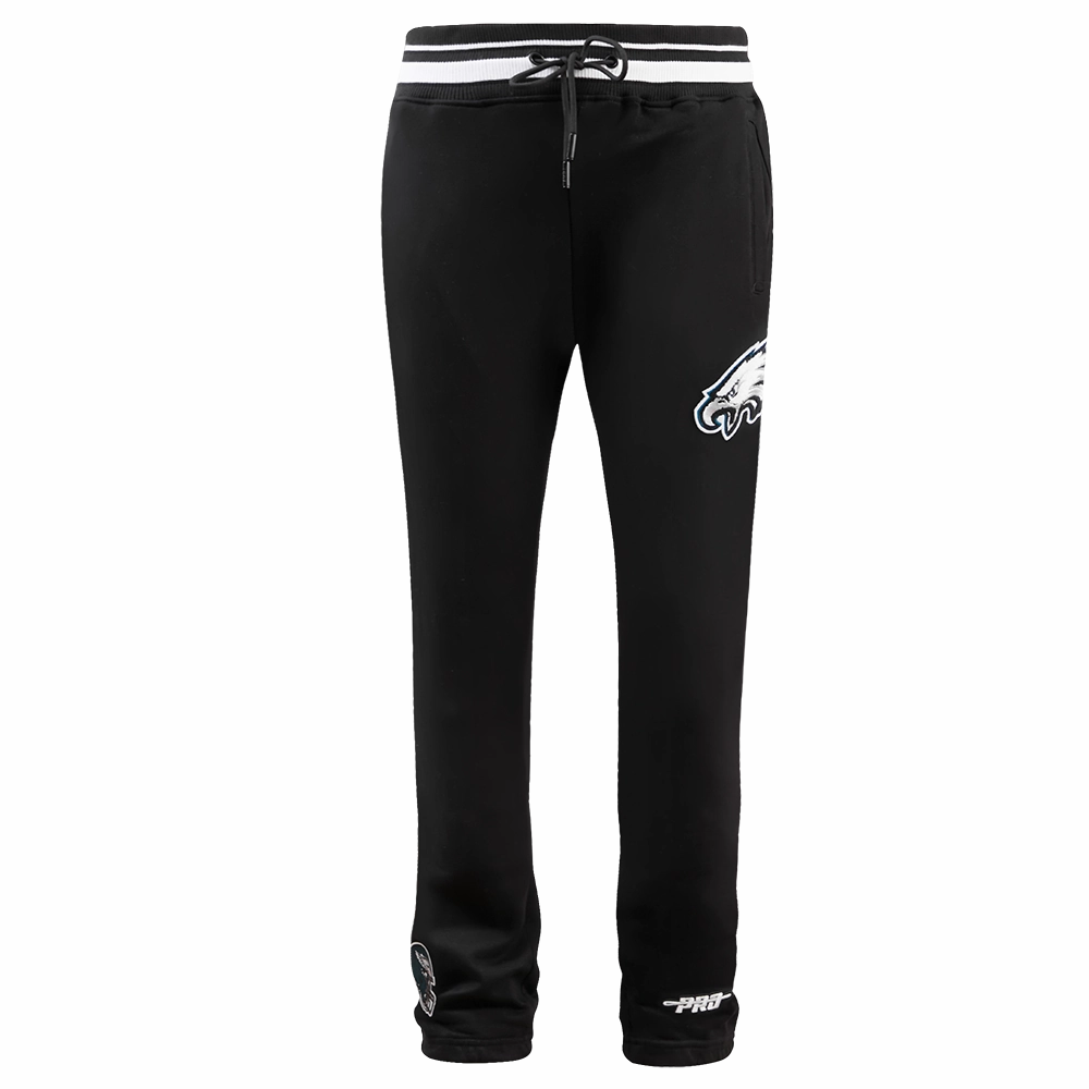 NFL PHILADELPHIA EAGLES MASHUP MEN'S RIB SWEATPANT (BLACK)